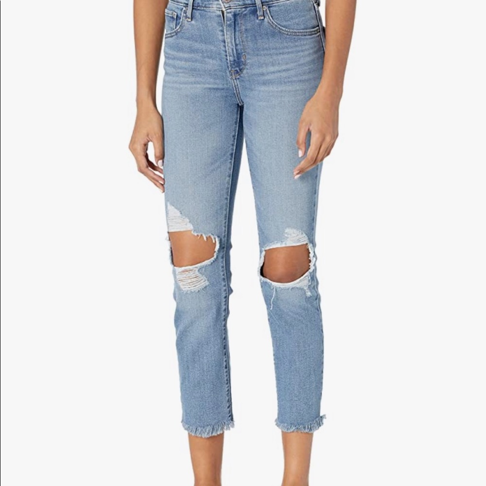 Women's 724 High Rise Straight Crop Jeans (sz 32)